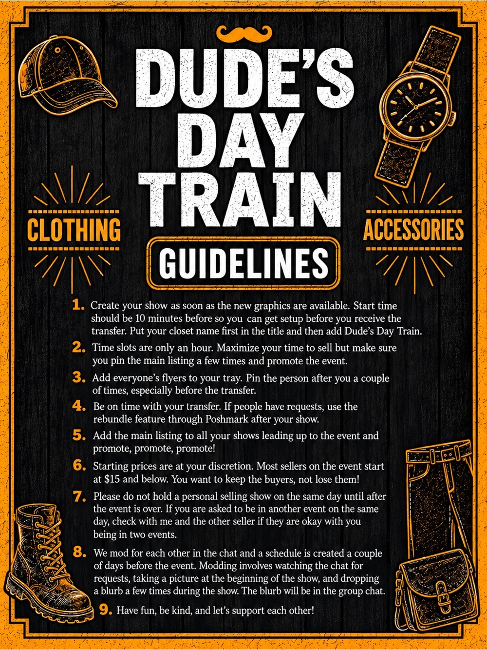 10/15/26 - Dude’s Day Train 🚂 - Picture 3 of 3